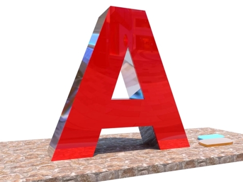 Reverse Box Letter