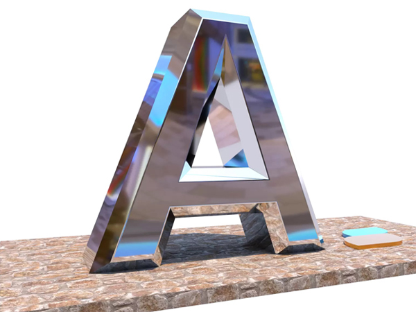  3D Letter