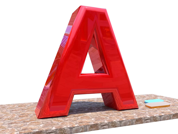  Vacuum Plexi Box Letter